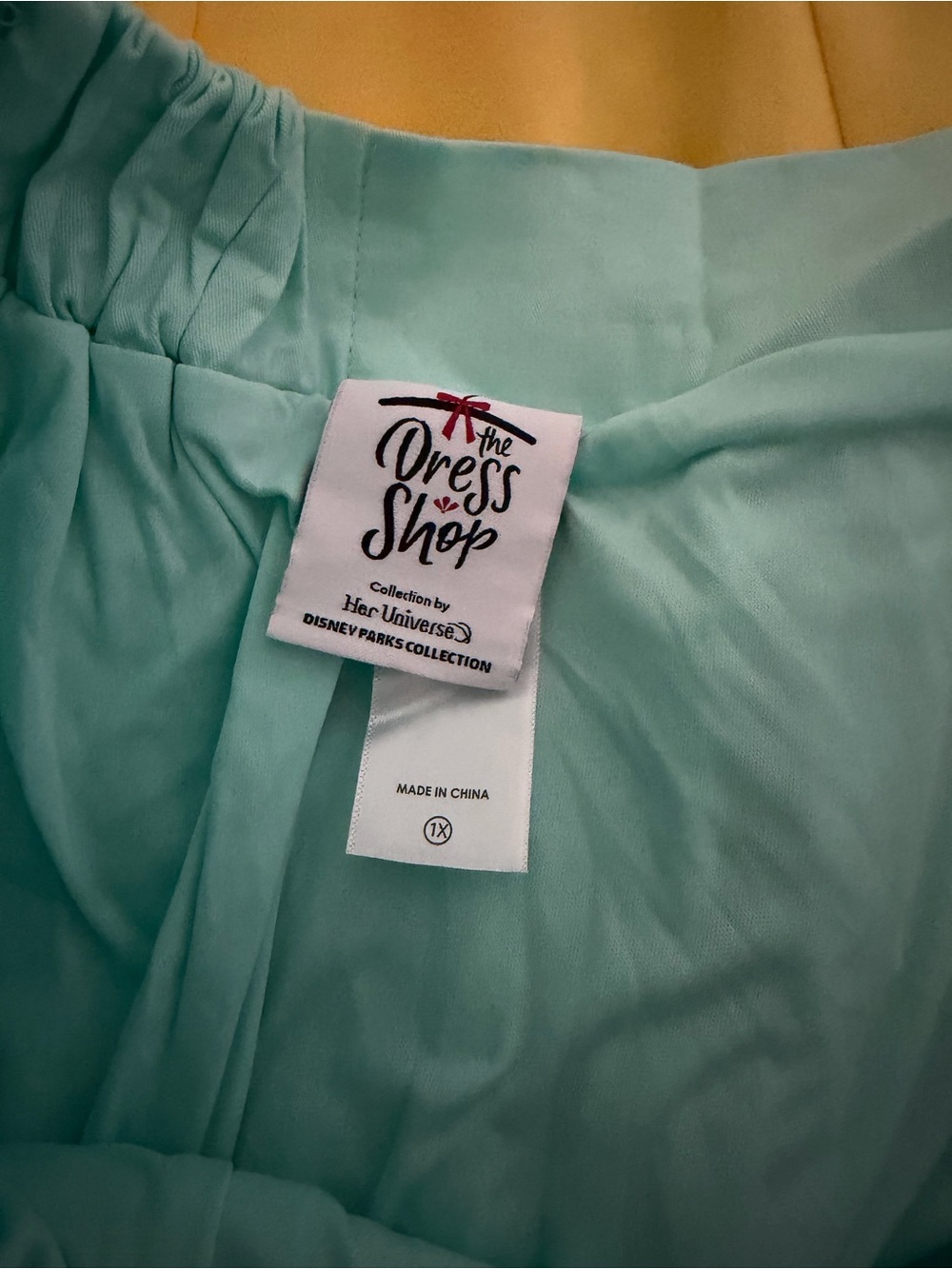 TEAL Disney Dress Shop Teacup Skirt - Picture 2 of 2